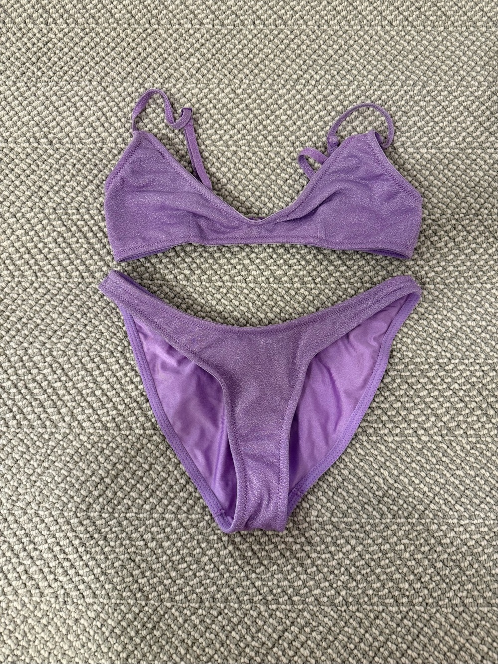 Triangl Bikini Purple Sparkle